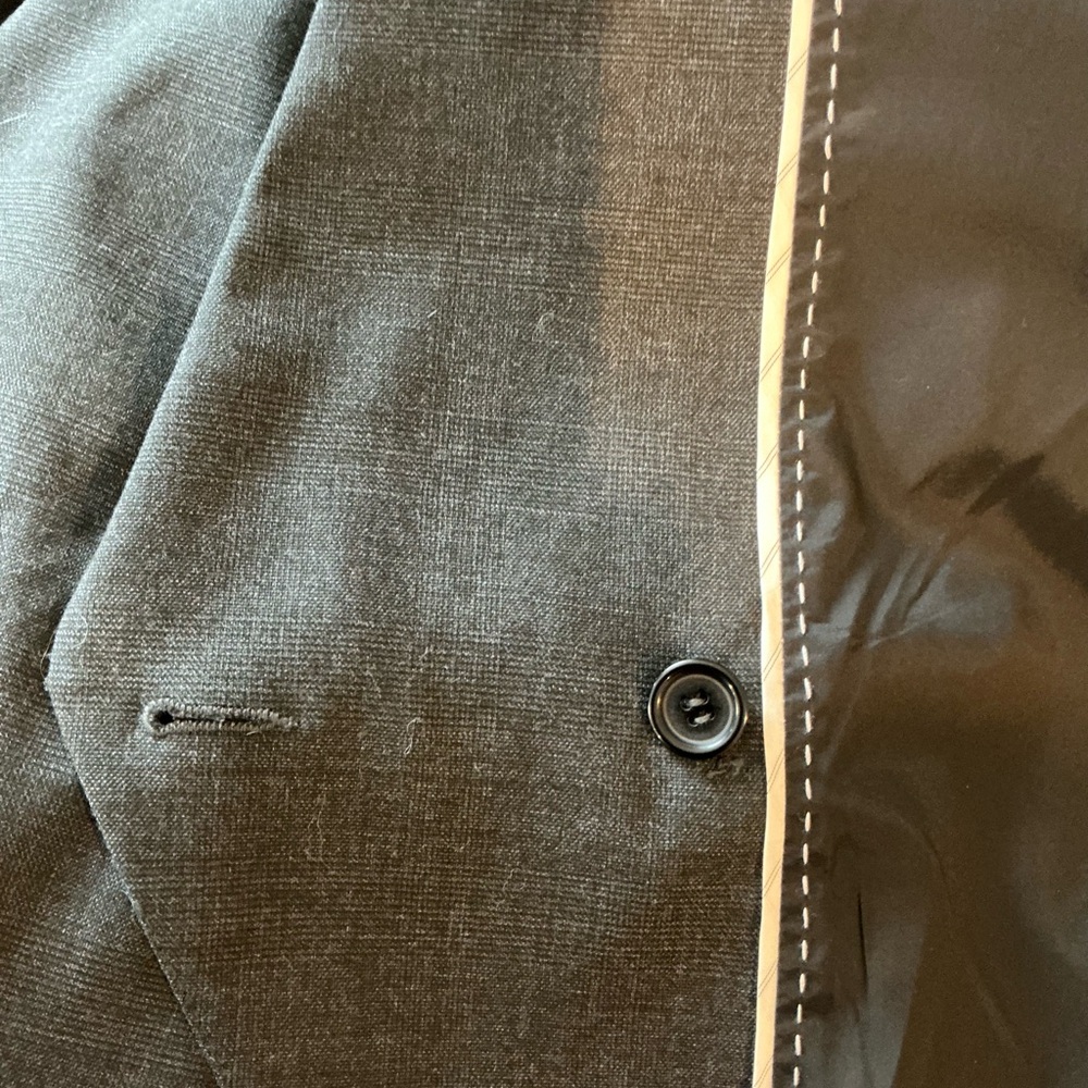Le Château Wool-Blend Double Breasted Vest - Grey Size XXS - CorporateCore - Picture 8 of 11